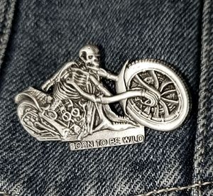 Vintage Harley Biker Pin